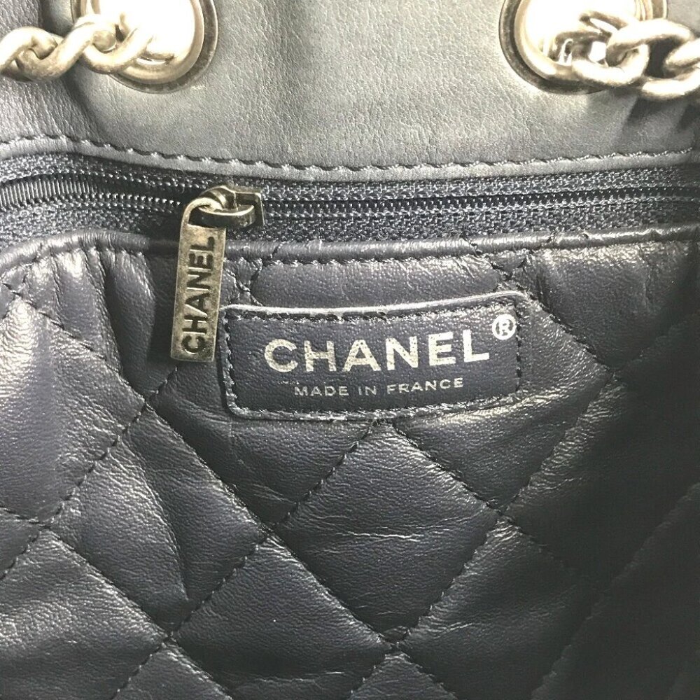 CHANEL Shoulder Matelasse CC CC Mark Chain 3WAY Drawstring Handbag Shoulder Bag - Picture 3 of 15
